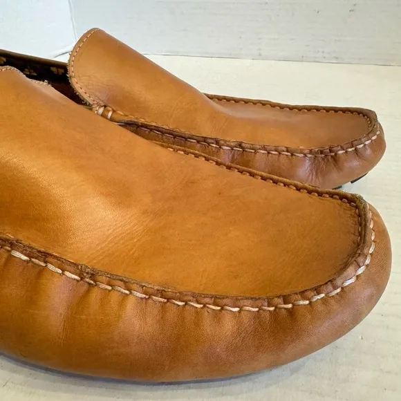 Donald J. Pliner Brown Driving Moccasins Shoes 8.5 M
