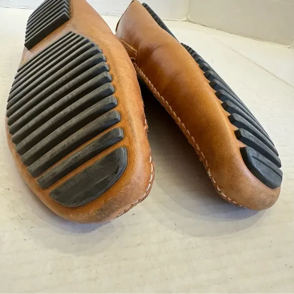 Donald J. Pliner Brown Driving Moccasins Shoes 8.5 M