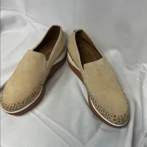 Donald J. Pliner leather Lizzee slide on sneaker shoes size 8