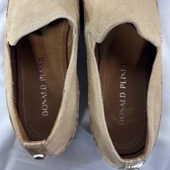 Donald J. Pliner leather Lizzee slide on sneaker shoes size 8