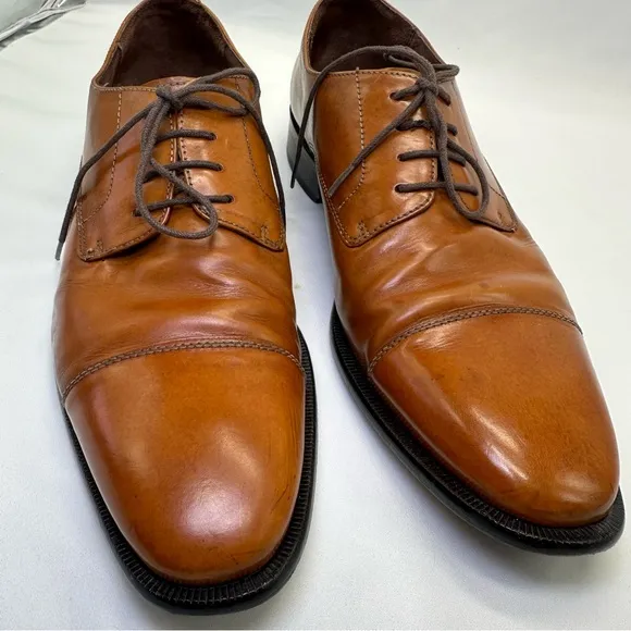 Donald J Pliner Mens Cap Toe Lace-up Oxford Size 8.5 ‎ Men Donald J Pliner Shoes