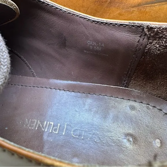Donald J Pliner Mens Cap Toe Lace-up Oxford Size 8.5 ‎ Men Donald J Pliner Shoes