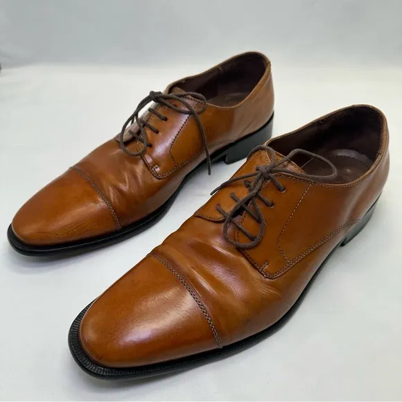 Donald J Pliner Mens Cap Toe Lace-up Oxford Size 8.5 ‎ Men Donald J Pliner Shoes