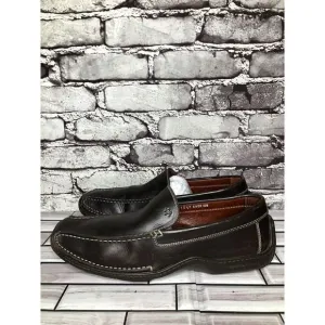 Donald J Pliner Sport Eiver Brown Leather Slip On Driving Loafers Shoes Men 10.5