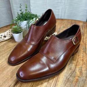 Dons Footwear Handmade 2 1/2” Height Increase Monk Strap Size US 12