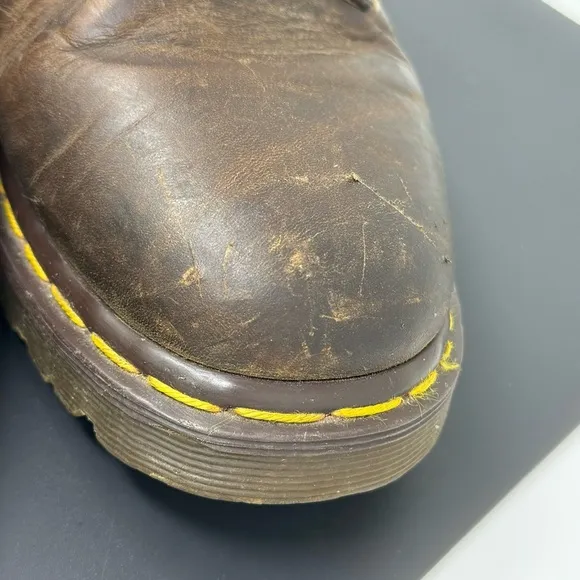 Dr Martens 1561/ 59 Made in England Men Low Cut Loafers Sz 11 US Brown SIZE 10UK