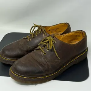 Dr Martens 1561/ 59 Made in England Men Low Cut Loafers Sz 11 US Brown SIZE 10UK