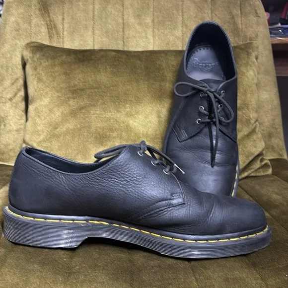 Dr. Martens black Nubuck Leather Oxford Shoes size 11