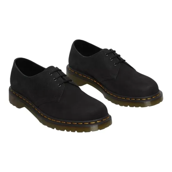 Dr. Martens black Nubuck Leather Oxford Shoes size 11
