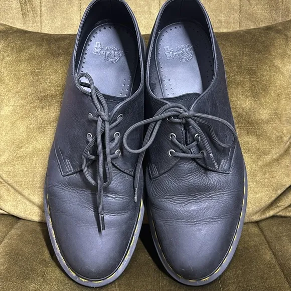 Dr. Martens black Nubuck Leather Oxford Shoes size 11