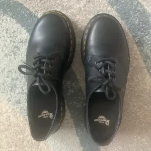 Dr. Martens Black Oxford Shoes with Chunky Sole
