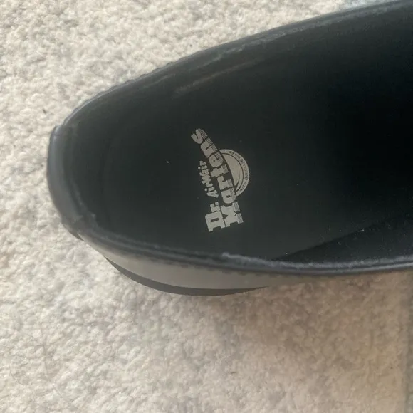Dr. Martens Black Oxford Shoes with Chunky Sole