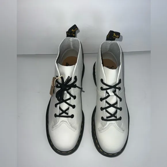 Dr Martens Chukka Boots M10/W11 White Bone Church Vintage‎ Monkey Retro Shoe