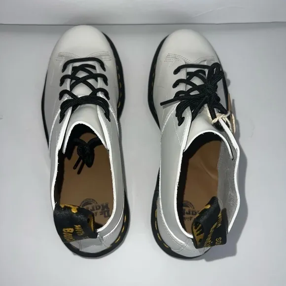 Dr Martens Chukka Boots M10/W11 White Bone Church Vintage‎ Monkey Retro Shoe