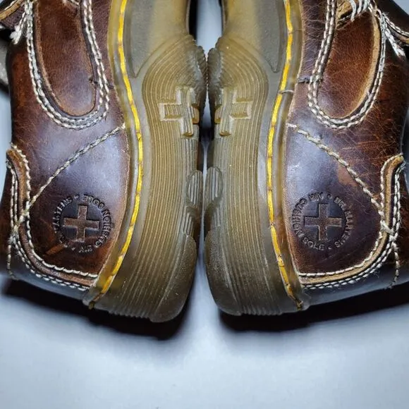 Dr. Marten’s Lance Leather Slip On Loafers Shoes Brown Women's Size 8