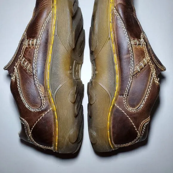 Dr. Marten’s Lance Leather Slip On Loafers Shoes Brown Women's Size 8