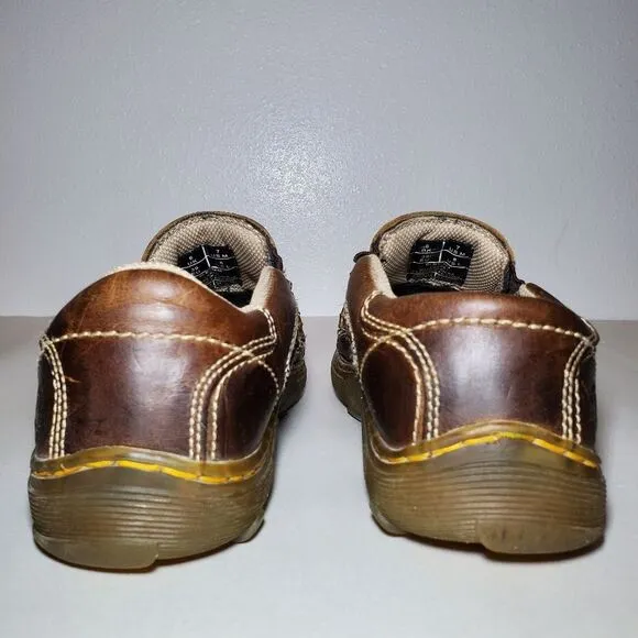 Dr. Marten’s Lance Leather Slip On Loafers Shoes Brown Women's Size 8