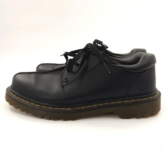 Dr. Martens Marchant Shoes Men Size 10 Women 11 Black Oxfords