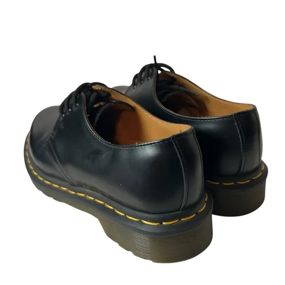 Dr marten’s women’s 1461 oxfords lace up shoes black soft leather Sz US 7 EU 38