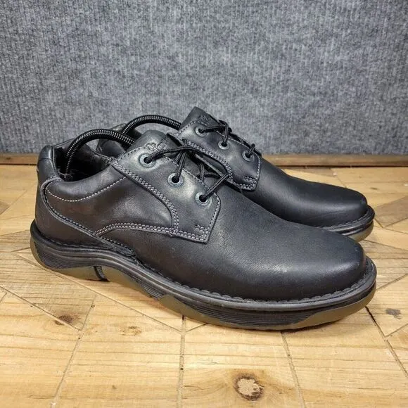 Dr. Martens Men's 11488 Size 12M 3-Eye Black Leather Oxford Casual Dress Shoes
