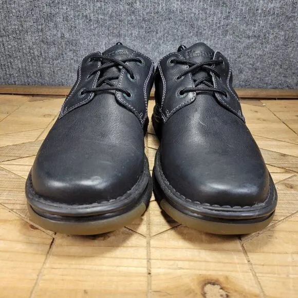 Dr. Martens Men's 11488 Size 12M 3-Eye Black Leather Oxford Casual Dress Shoes