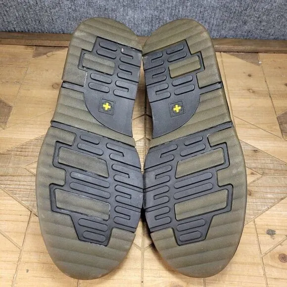 Dr. Martens Men's 11488 Size 12M 3-Eye Black Leather Oxford Casual Dress Shoes