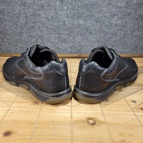 Dr. Martens Men's 11488 Size 12M 3-Eye Black Leather Oxford Casual Dress Shoes