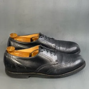 DREW black leather Vibram sole Oxford shoes mens size 13
