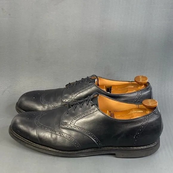 DREW black leather Vibram sole Oxford shoes mens size 13