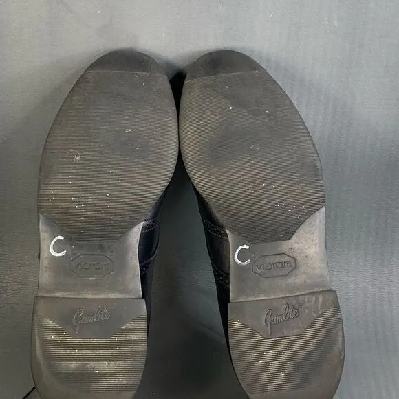 DREW black leather Vibram sole Oxford shoes mens size 13
