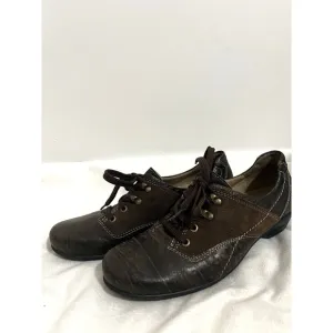 Dromedaris Lace Boot Shoes Size EU 42 US 11.5 Brown Academia Comfort Leather