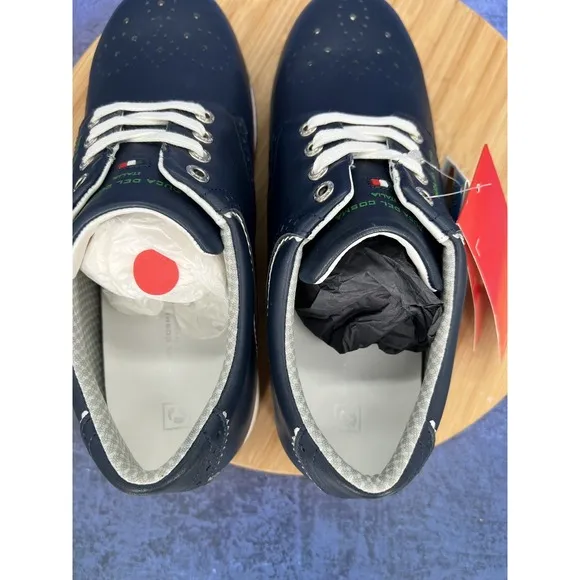 Duca Del Cosma Isabel Golf Shoes Women Size 9.5 New Navy