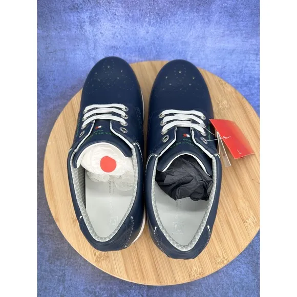 Duca Del Cosma Isabel Golf Shoes Women Size 9.5 New Navy