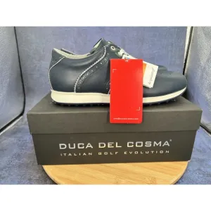 Duca Del Cosma Isabel Golf Shoes Women Size 9.5 New Navy