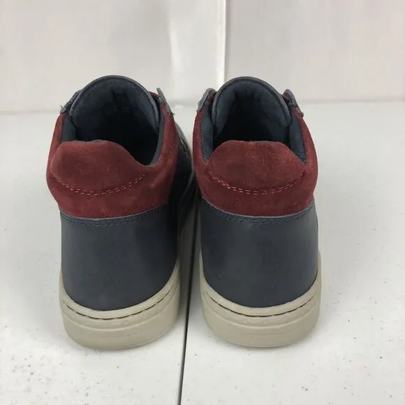 Earth Women’s Zane Navy Black Maroon Comfy Casual Boots Sneakers Size 8.5 EUC