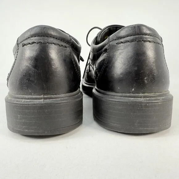 Ecco Berlin Apron Toe Oxford Loafers 49784 Black Leather Men’s Size 43 (9/9.5)