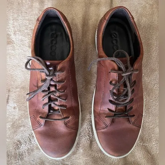 ECCO Gary Lace Leather Shoes/Sneakers Men’s Size 42/US 8/8.5