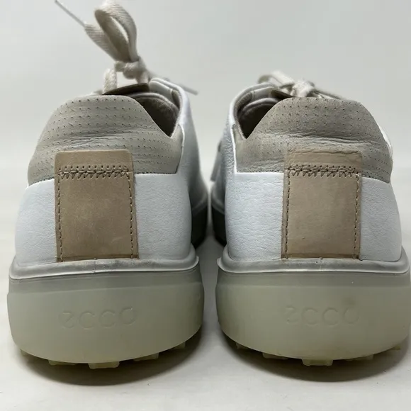 ECCO Ladies WOMEN GOLF TRAY HYDROMAX Spikeless Shoes, EU 40 US 9-9.5 white