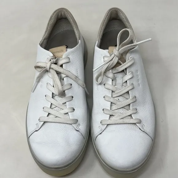 ECCO Ladies WOMEN GOLF TRAY HYDROMAX Spikeless Shoes, EU 40 US 9-9.5 white