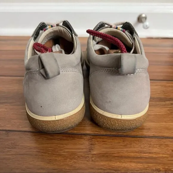 Ecco leather suede soft sneakers 37
