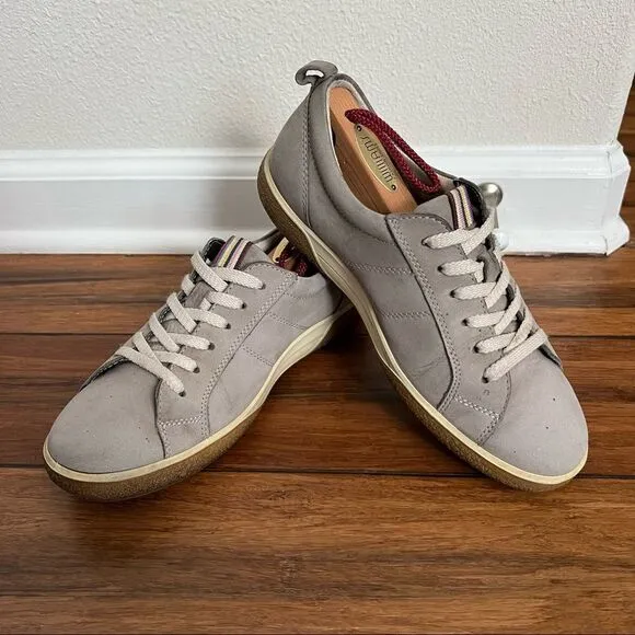 Ecco leather suede soft sneakers 37