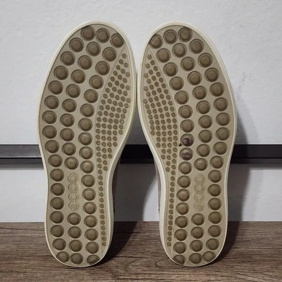 Ecco Soft 7 Men's Athletic Shoes Size 42 (8) Beige