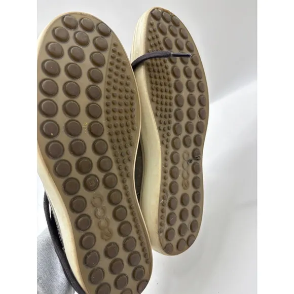 ECCO soft 7 men's Sneakers, Grey, Size 43 (size 9)
