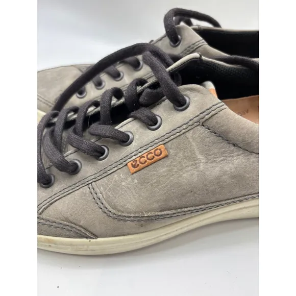 ECCO soft 7 men's Sneakers, Grey, Size 43 (size 9)