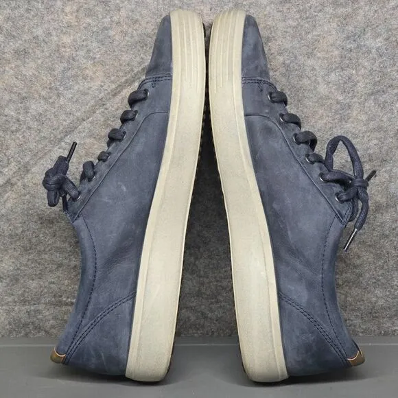 ECCO SOFT‎ 7 Street Summer Sneakers Shoes Blue Nubuck Men's Size 45 EUR 11 US