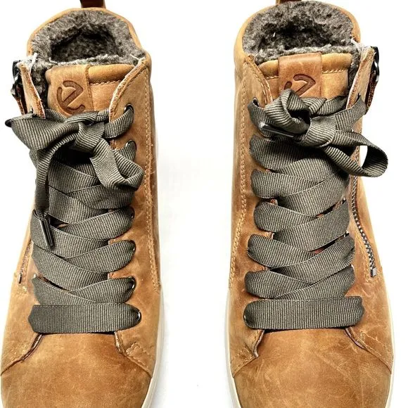 ECCO Soft 7 Tred Gore-Tex Leather High Top Shoes Wo's 7 EU 38 Sneaker Boots