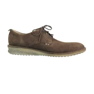 ECCO ST. 1 Hybrid Plain Toe brown suede Oxford NEW 10.5 Derby men’s 44