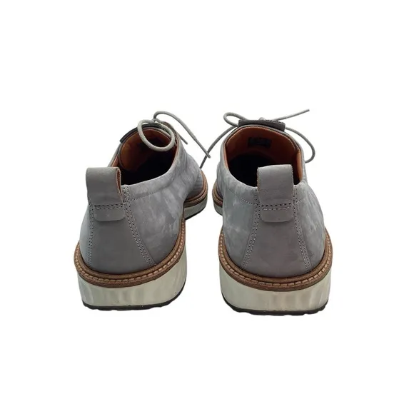 Ecco ST.1 Hybrid DriTan Suede Grey Gray Golf Shoes Men's Size 8. 8.5  EUR 42