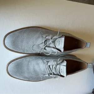 Ecco ST.1 Hybrid DriTan Suede Grey Gray Golf Shoes Men’s Size
