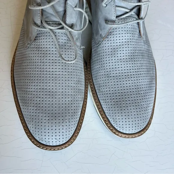 Ecco ST.1 Hybrid DriTan Suede Grey Gray Golf Shoes Men’s Size